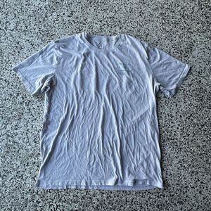 Under Armour Marlin Shirt Mens XL Loose Light Blue Fishing Saltwater Division